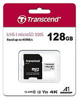 Карта памяти Transcend microSDHC 128GB Class 10