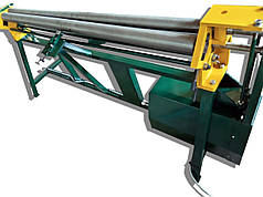 ВР 2000х0,8 Вальцювальний верстат для листового металу | Вальці тривалкові ручні PsTech