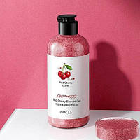 Скрабирующий гель для душа с вишней IMAGES Red Cherry Shower Gel, 300мл