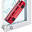 Щітка для миття вікон двостороння магнітна Glider магніт для мийки вікон з двох сторін, фото 8
