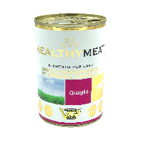 Влажный корм для собак HEALTHY Meat паштет с перепёлкой 0.400 г за 6 шт