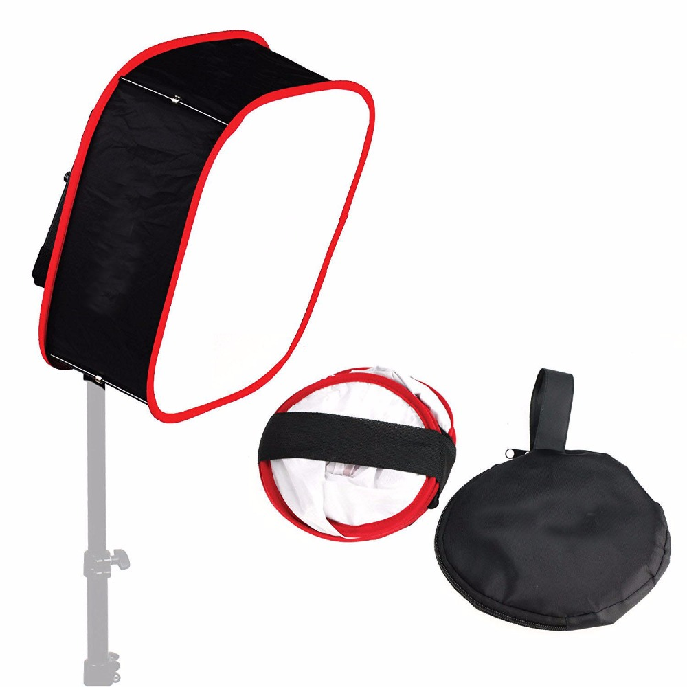 Софтбокс, розсіювач, дифузор (Softbox) 41 х 41 см для LED-панелей, накамерного світла, фото 1