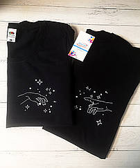 Парні футболки "Дотик до серця"