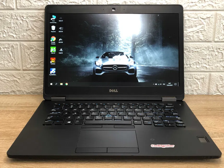 Якісний Ноутбук Dell e7470 Core I7-6600u + SSD 256+ DDR4 8gb+IPS FHD, фото 1