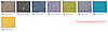 Стілець барний Tomas B (колір та опора на вибір) 55x54x100 тканина/метал, фото 4