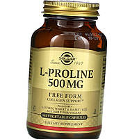 L-пролин Солгар Solgar L-Proline 500 mg 100 гел капс