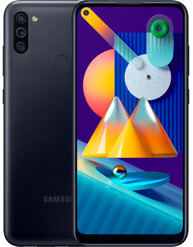 Смартфон Samsung Galaxy M11 3/32Gb Black (SM-M115F) UA UCRF Гарантія 12 місяців, фото 1