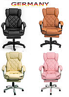 Офисное кресло для руководителя с подставкой для ног Современный дизайн эко-кожа до 120кг ts-bs06 CPC2