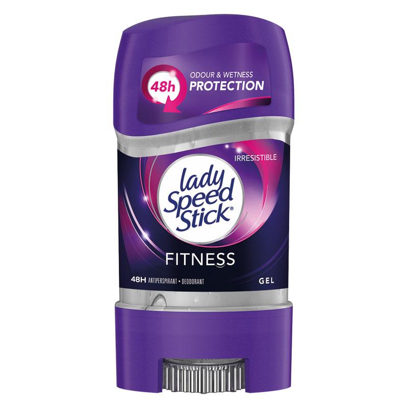 Дезодорант Lady Speed Stick гелевий FITNESS 65г 24/7 антиперспірант