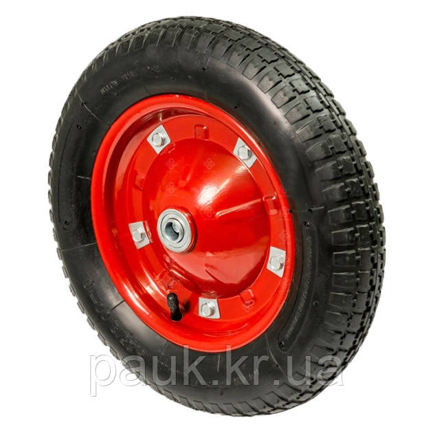 Колесо 28-350х70-B(28 "Norma High") Ø 350 мм, пневматичне колесо, пневмоколесо, колесо з пневматичної гуми, колесо на візок