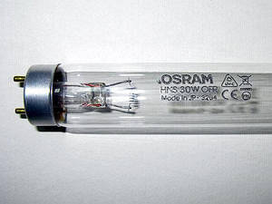 Лампа безозонова TIBERA UVC 30w G13 (медична бактерицидна Osram)