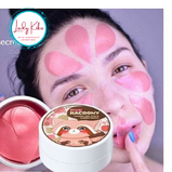 Гідрогелеві патчі з трояндою та золотом Secret Key Pink Racoony Hydro Gel Eye & Cheek Patch, 60шт, фото 4