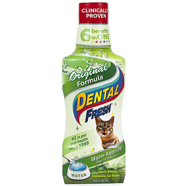 Рідина від зубного нальоту та запаху з пащі кішок SynergyLabs Dental Fresh Cat 237 мл (00010)