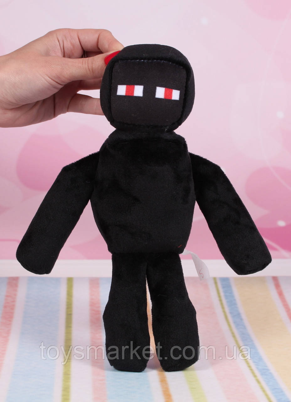 М'яка іграшка Эндермен, Minecraft, 25 см., фото 1