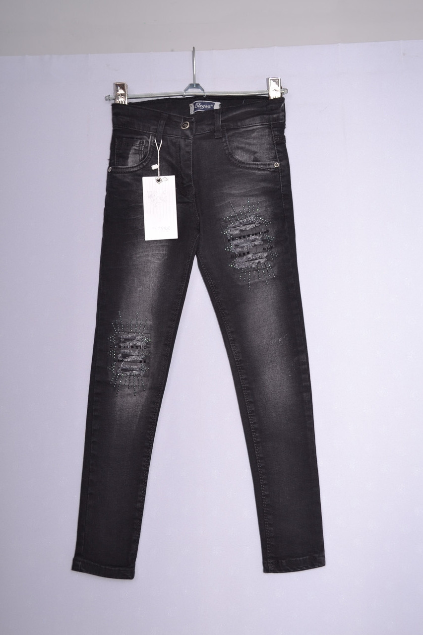 Джинси дитячі для дівчинки Л-331 зріст 128, фото 1