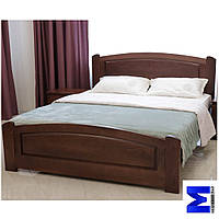 Двоспальне ліжко в спальню з натурального дерева Едель 160*200