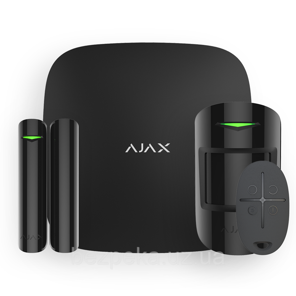 AJAX StarterKit чорний (Black) Стартовий комплект системи безпеки
