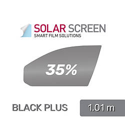 Solar screen IR CARBON/BLACK PLUS 65 C, пропускання 35% — 101 cm