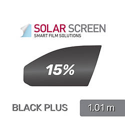 Solar screen IR CARBON/BLACK PLUS 85 C, пропускання 15% — 101 cm