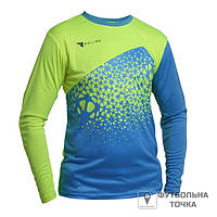 Воротарський реглан Redline Yellow/Blue GK Shirt (RLCL25). Воротарська форма для футболу. Воротарська футбольна екіпіровка.