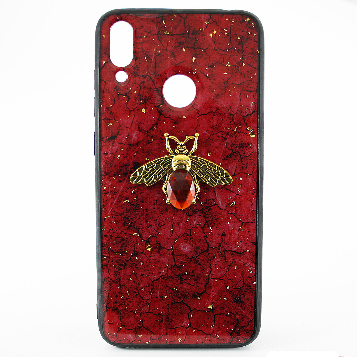 Чохол Epoxy Bee Case для Huawei P Smart 2019 / Honor 10 Lite Red, фото 1