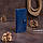 Гаманець унісекс вертикальний зі шкіри алькор на кнопках SHVIGEL 16174 Синій, фото 6