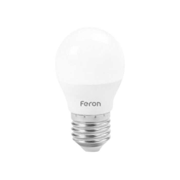 Лампочка світлодіодна Feron Led LB-195 G45 7W 700Lm 2700K 230V E27 шар
