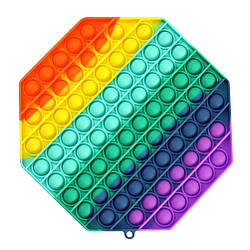 Іграшка-антистрес POP IT ANTYSTRESOWYCH PUSH BUBBLE POPIT Поп іт, pop it, сенсорна іграшка колір на вибір