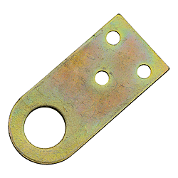 Кріплення для замка навісного оцинк. No65 65*30*2 мм, фото 1
