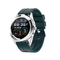 Мужские сенсорные умные смарт часы Smart Watch U1G Серебристые. Фитнес браслет трекер