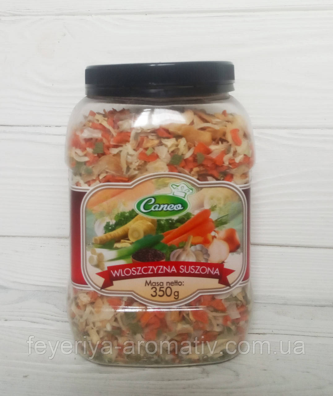 Сушені овочі та трави Caneo Wloazczyzna suszona, 350гр (Польща)