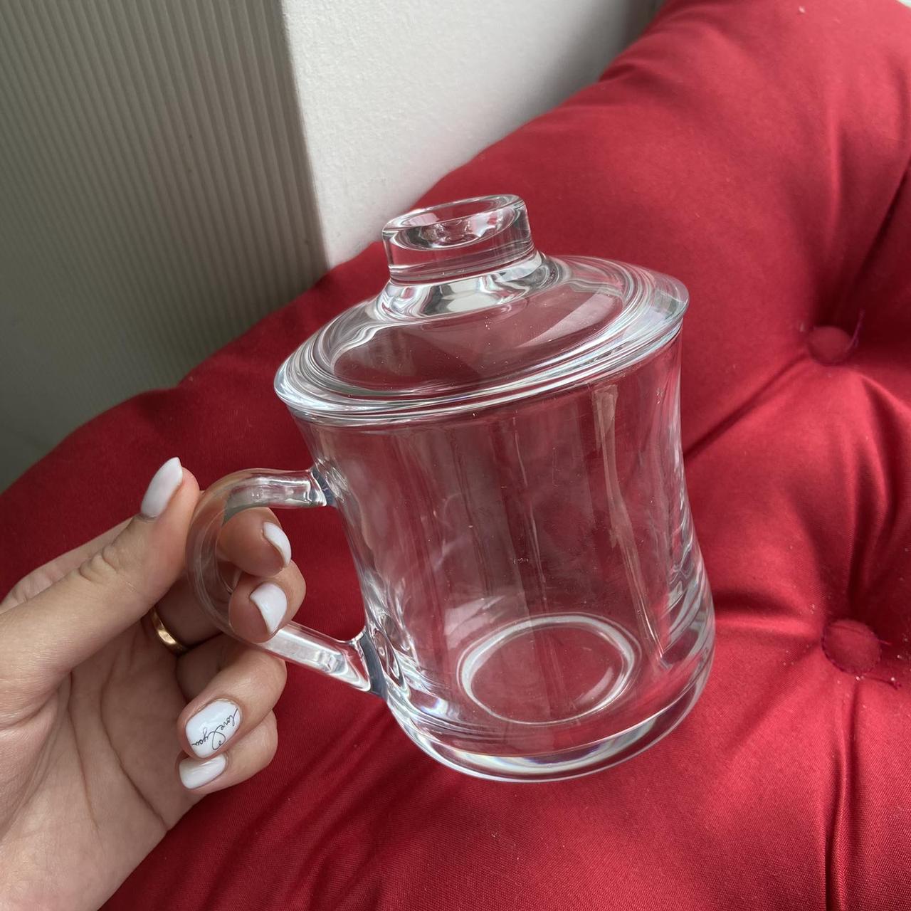 Кухоль з кришкою DS Cha he 350 мл, фото 1