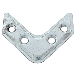 Кутник металевий оцинкований віконний 50 НІК, фото 1