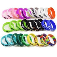 Бенд простий Bands 22-25mm | Силіконове кільце, фото 2