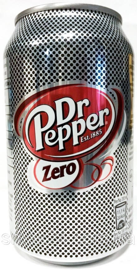 Напій Dr.Pepper Zero 0.330 л США