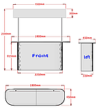 Промо стіл з топером 180 X3, фото 10