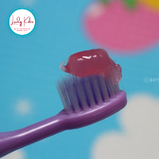 Безпечна зубна паста зі смаком полуниці для малюків 1-4 років  PORORO Toothpaste For Toddler Strawberry, 40g, фото 4