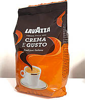 Кофе в зёрнах "Lavazza Crema e Gusto" Tradizione Italiana 1 кг Польша