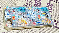 Чехол Накладка Fluid Painted жидкие блёстки Samsung A30s / A50