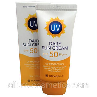 Сонцезахисний зволожуючий крем Enough Bonibelle Daily Sun Cream SPF 50+ PA+