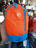 Рюкзак детский син/ оранж, спортивный унисекс