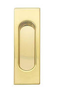 Дверная ручка купе для раздвижных дверей Fimet 3663A F01 Латунь полированная