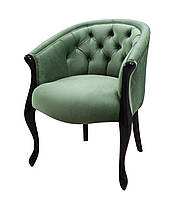 Кресло Мэри Прованс стиль на фигурных деревянных ножках, фото 1