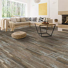 Christy Carpets Oak Grove Brown Reclamation Oak 425 725 клейова вінілова плитка