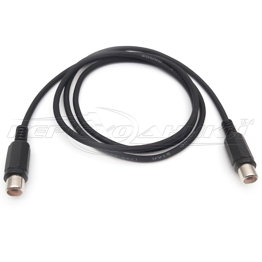 Кабель 1RCA-1RCA (F-F) композитний, у екрані