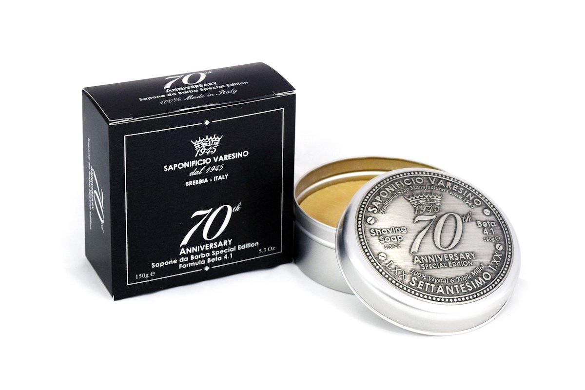 Мило для гоління Saponificio Varesino 70th Anniversary Shaving Soap 150 гр