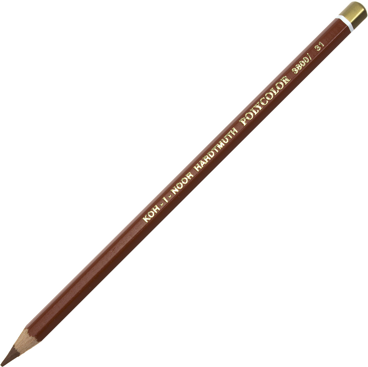 Олівець кольор. "Koh-i-noor" №3800/31 Polycolor художн.light brown/св.-коричневий(12)