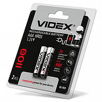 Аккумуляторы Videx HR03 / AAA 1100mAh double blister/2шт