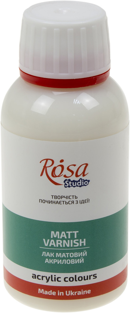 Лак акриловий матовий 120мл "Rosa Studio" №5750010103(15)