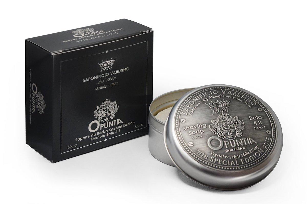 Мило для гоління Saponificio Varesino Opuntia Shaving Soap 150 гр
